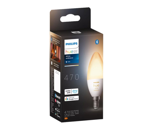 Philips Hue White ambiance Inteligenta Żarówka E14 8719514356658 - 709613 - zdjęcie